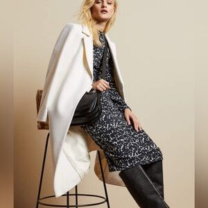 Ted Baker Leopard Print Midi Dress